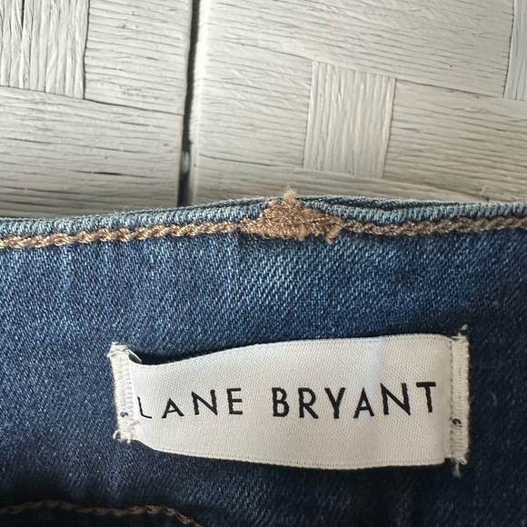 Lane Bryant super stretch tighter tummy fit boot cut high rise long plus size - Picture 3 of 12